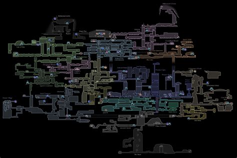 hollow knoght map|hollow knight all map locations.